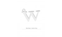 Mini colgante ¨W¨ 9x7mm....