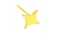 Pendientes estrella 6.5mm...