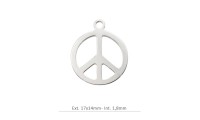 Colgante símbolo paz