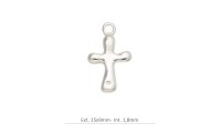 Colgante cruz con anilla