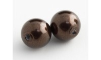 Perla 4 mm. Deep Brown Pearl