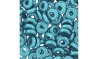 O bead 1x4 mm. Pastel Emerald