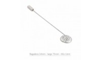 Broche regadera 14mm-largo...