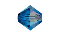 Tupi xilion 4mm. Capri Blue AB