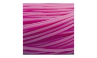 Caucho hueco 2 mm. Rosa fluor