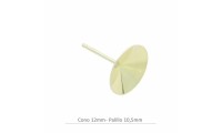 Disco cono 12mm con palillo...