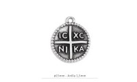 Colgante talisman de14 mm....