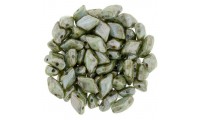 GEMDUO 8x5mm.  Opaque green...