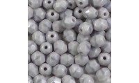 Bola facetada 4mm. Coral...