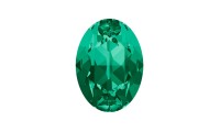 Cabuchón 18x13mm. Emerald