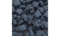 Gimko bead 7.5x7.5mm Matte Jet