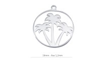 Colgante palmeras calado...