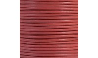 Cordón Cuero 1mm- Coral