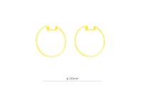 Pendientes de aro (hilo...