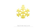 Colgante copo de nieve...