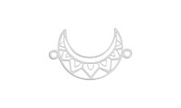 Entrepieza luna boho de 21mm