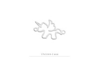 Entrepieza unicornio 17x11mm