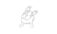 Colgante buldog francés de...