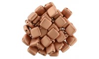 Square beads 2 holes 6mm -...