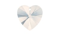 Corazón 18x17,5mm. White Opal