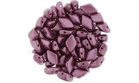 GEMDUO 8x5mm. Matte plum