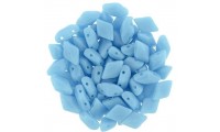 GEMDUO 8x5mm.  Opaque blue...
