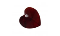 Corazón 10,3x10mm. Garnet AB