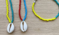 Kit colgante concha y pulsera