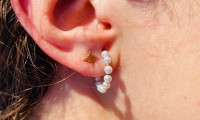 Kit aros con perlitas de...