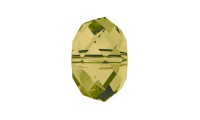 Briolette bead 8 mm. Khaki