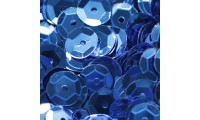 Lentejuela cubeta 7mm azul...
