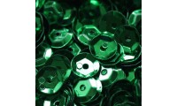 Lentejuela cubeta 7mm verde...