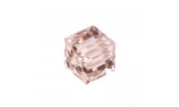 Cubo 4mm. Vintage Rose