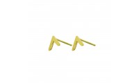 Pendientes mini triangulo...