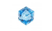 Cubo 6mm. Aquamarine