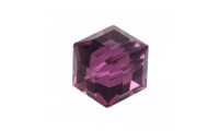 Cubo 8mm. Amethyst