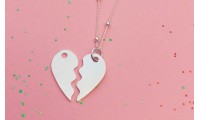 Colgante corazón en plata...