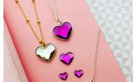 Kit colgante heart en plata...