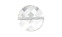 Twist bead 22 mm. Crystal
