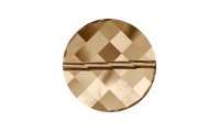 Twist bead 22 mm. Crystal...