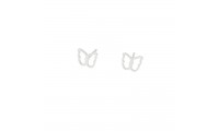 Pendientes mariposas de 7 mm.