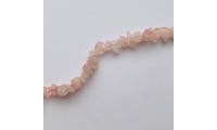 Chips ágata rosa 6mm
