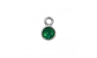 Colgante cuarzo verde 5 mm...