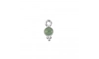 Colgante cuarzo verde opal...
