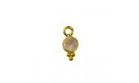 Colgante cuarzo rosa opal 5...