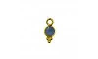 Colgante cuarzo azul opal 5...