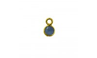 Colgante cuarzo azul opal 5...