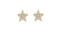 Pendientes estrella con...