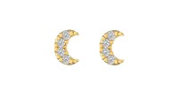 Pendientes luna con...