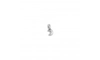 Colgante mini luna de 4x7mm...